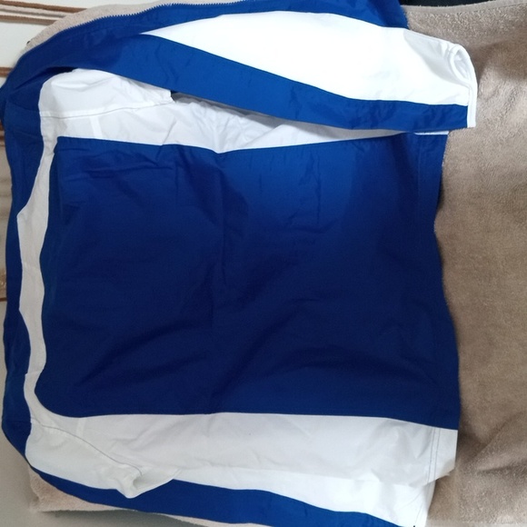 Brand New Never Worn Team 365 Blue and White Full Zip Windbreaker - Picture 5 of 5